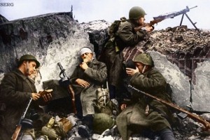 گالری عکس های رنگی جنگ جهانی دوم