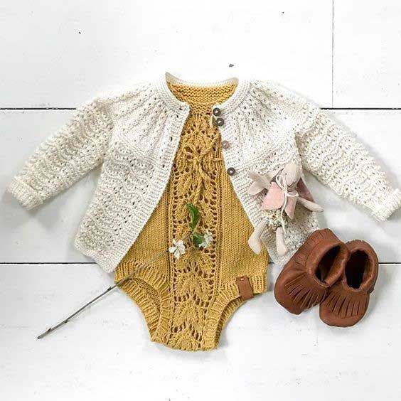 مدل لباس بافتنی نوزاد دخترانه و پسرانه + راهنمای خرید لباس نوزاد