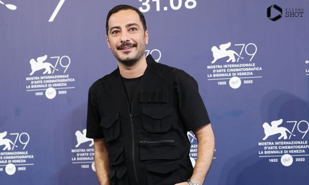 نوید محمدزاده در فوتوکال فیلم شب داخلی دیوار جشنواره ونیز 2022
