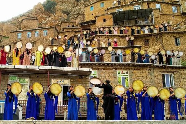 عکس جشنواره هزار دف پالنگان کردستان