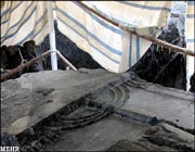 نابودی تدریجی آخرین بقایای کاخ داریوش اول در برازجان